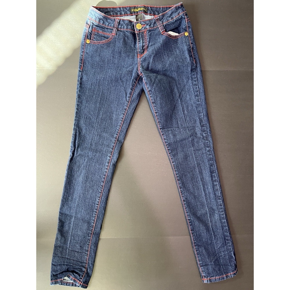 Vintage Southpole Jeans Women's Skinny Fit Size 5 - Y2K - Embroidered Logo‎